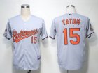 Baltimore Orioles 15 TATUM grey MLB jerseys