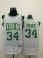 Boston Celtics #34 Paul Pierce White NBA basketball Jerseys