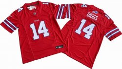 Buffalo Bills 14# Stefon Diggs red Nike Vapor F.U.S.E. Limited Jersey 03