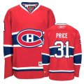 Montreal Canadiens 31# Carey Price Red CH Patch Jersey