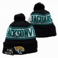 2024 Jacksonville Jaguars black white green NFL Sports Cuffed Knit Hats 01