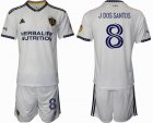 2022-2023 Los Angeles Galaxy club #8 J.DOS SANTOS white soccer jerseys home