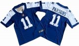 Youth Dallas Cowboys 11# Micah Parsons blue white Nike Vapor F.U.S.E. Limited Jersey