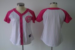 MLB Chicago Cubs blank white Fashion women mlb Jerseys