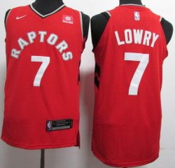 Nike Toronto Raptors #7 Kyle Lowry red Stitched NBA Jerseys