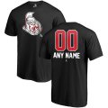 Men's Ottawa Senators Fanatics Branded Black Personalized Name and Number Banner Wave T-Shirt