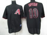 MLB Arizona Diamondbacks 10 Upton Black Fashion Jerseys