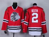 Chicago Blackhawks Duncan Keith #2 red Ice hockey jersey(1)