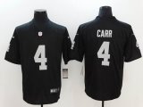 Nike Oakland Raiders 4 Derek Carr black Color Rush Limited Jersey