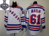 2014 stanley cup Rangers Rick Nash 61 white NHL Jerseys