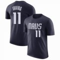 Dallas Mavericks #11 Kyrie Irving dark blue NBA T-Shirts