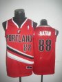 Portland Trailblazers BATUM 88 red NBA basketball jersey