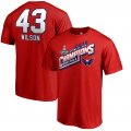 Tom Wilson Washington Capitals Fanatics Branded 2018 Stanley Cup Champions Name & Number Tape to Tape T-Shirt â€“ Red