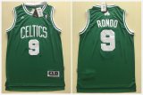 Boston Celtics #9 Rajon Rondo green NBA Jersey