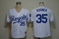 MLB Jerseys Kansas City Royals HOSMER 35# White jersey