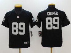 Kid Nike Oakland Raiders 89 Amari Coope black Color Rush Limited Jersey