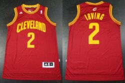 Adidas Cleveland Cavaliers #2 Kyrie Irving Red NBA Jerseys