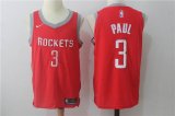 Nike Houston Rockets #3 Chris Paul red nba jersey