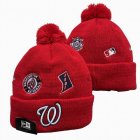 2024 Washington National red MLB Cuffed Knit Hats