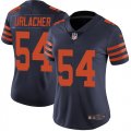 Women Nike Chicago Bears #54 Brian Urlacher dark blue Color Rush Limited Jersey