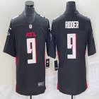 Nike Atlanta Falcons #9 Desmond Ridder black Color Rush Limited Jerseys-BD