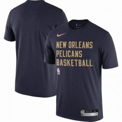 New Orleans Pelicans dark blue NBA basketball T-Shirts