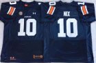 Auburn Tigers #10 Bo Nix Blue NCAA College Football Jersey