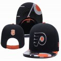 2023 Philadelphia Flyers black NHL Snapback Hats