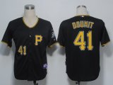 MLB Jerseys Pittsburgh Pirates 41 Doumit Black