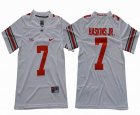 Ohio State Buckeyes #7 Dwayne Haskins white limited college football jersey