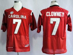 South Carolina Gamecocks Jadeveon Clowney #7 College Football red Jersey