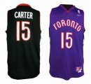 Toronto Raptors 15# Vince Carter Soul Swingman Stitched Purple Jersey