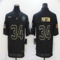 Nike Chicago Bears #34 Walter Payton black Color Rush Limited Jersey -BD