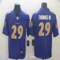 Baltimore Ravens #29 Earl Thomas III purple gold Nike Color Rush Limited Jersey