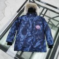 Mens Canada Goose Chilliwack Bomber Parka Jacket Coat Coyote 08- blue camo