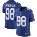 New York Giants #98 Harrison Nike blue Color Rush Limited Jersey