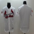 2016 St Louis Cardinals white Flexbase Authentic Collection Jerseys