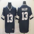 Nike Dallas Cowboys #13 Michael Gallup blue color rush limited jerseys