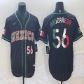 2023 World Cup Mexico #56 Randy Arozarena black majestic baseball jerseys 09