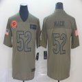 Chicago Bears #52 Khalil Mack Nike Camo 2019 Salute to Service Limited Jersey