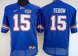 Women Florida Gators Tim Tebow 15 College Football Jersey - blue