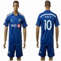 2015-2016 Montreal Impact PIATTI #10 blue soccer jersey home