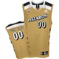 Washington Wizards Custom golden adidas Alternate Jersey for sale