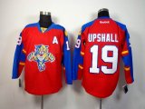 2014 Florida Panthers #19 Scottie Upshall Red hockey Jersey A patch