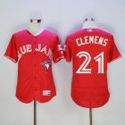 2016 Toronto Blue Jays #21 Roger Clemens red elite MLB Jerseys