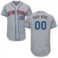 Custom New York Mets gary Flexbase Authentic Collection Jersey