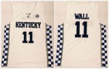 Kentucky Wildcats John Wall 11 Royal white College Basketball Jersey