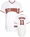 Washington Nationals 11# Zimmerman white MLB Jerseys