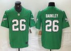 Philadelphia Eagles #26 Saquon Barkley green Nike Vapor F.U.S.E. Limited Jersey