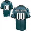 Philadelphia Eagles Customized Personalized Team Color Jersey